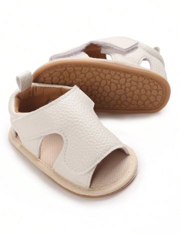 Sandale Shein Kids, alb