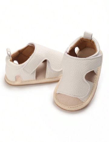 Sandale Shein Kids, alb