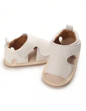 Sandale Shein Kids, alb