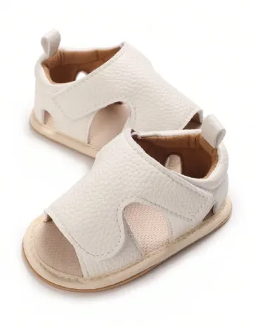 Sandale Shein Kids, alb