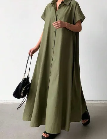 Rochie lunga SHEIN, verde