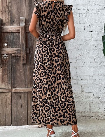 Rochie lunga SHEIN, animal print