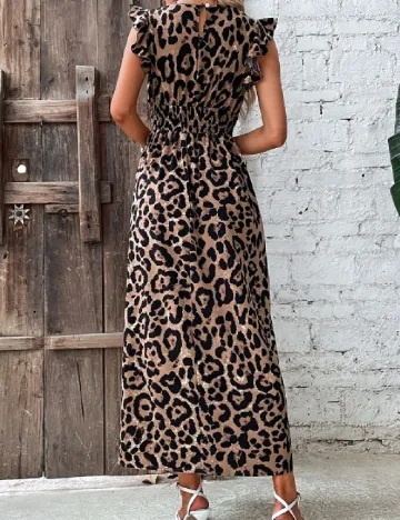 Rochie lunga SHEIN, animal print