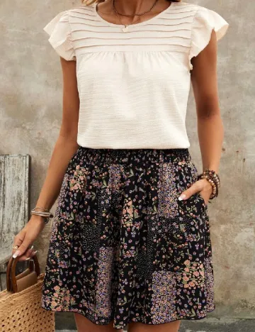 Pantaloni scurti Emery Rose, mix culori Mix culori