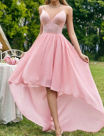 Rochie medie SHEIN, roz