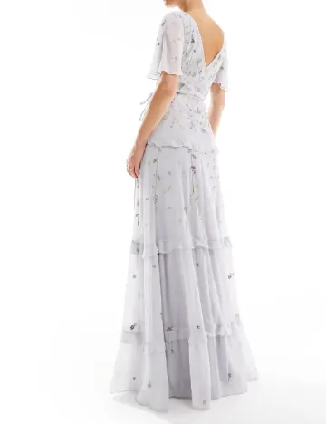 Rochie lunga ASOS, gri