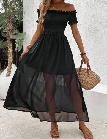 Rochie lunga SHEIN, negru