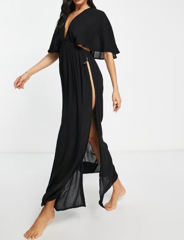 Rochie de plaja ASOS, negru