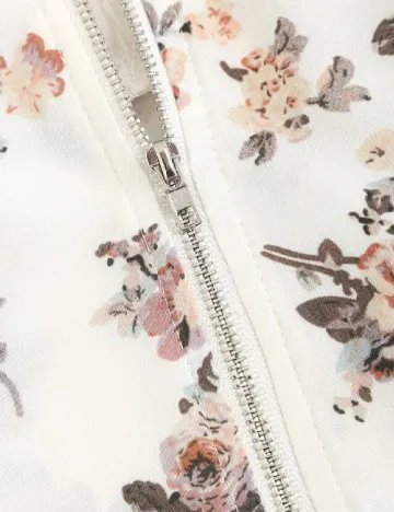 Top SHEIN, floral print