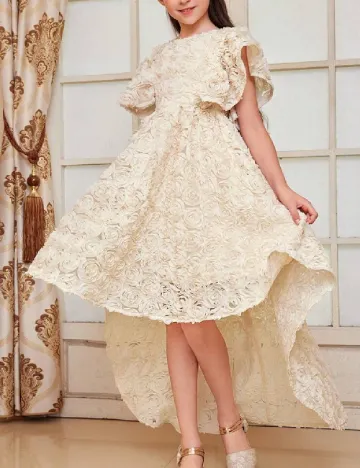 Rochie Shein Kids, crem