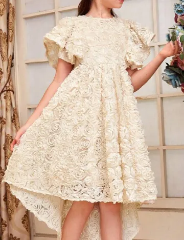 Rochie Shein Kids, crem