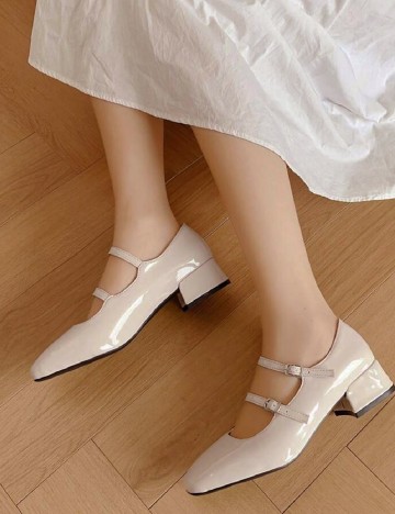 Pantofi SHEIN, crem