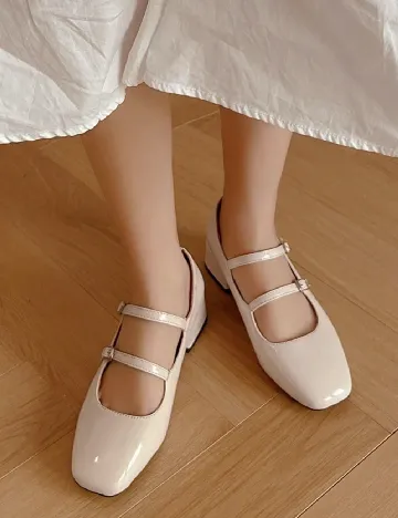 Pantofi SHEIN, crem