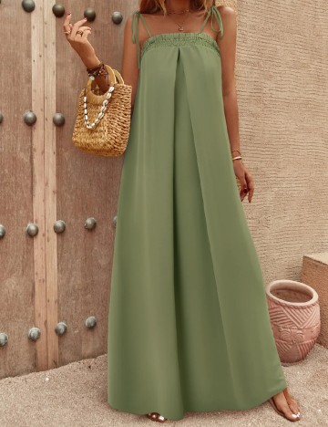 Rochie lunga SHEIN, verde