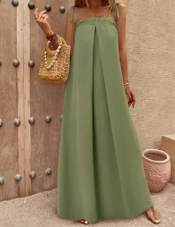Rochie lunga SHEIN, verde