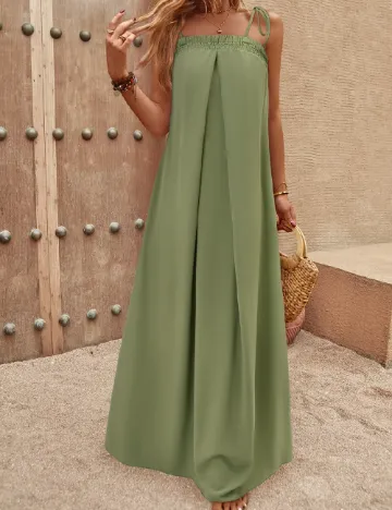 Rochie lunga SHEIN, verde