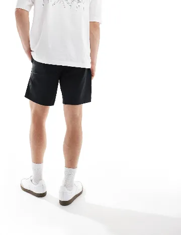 Pantaloni scurti Abercrombie&Fitch, negru
