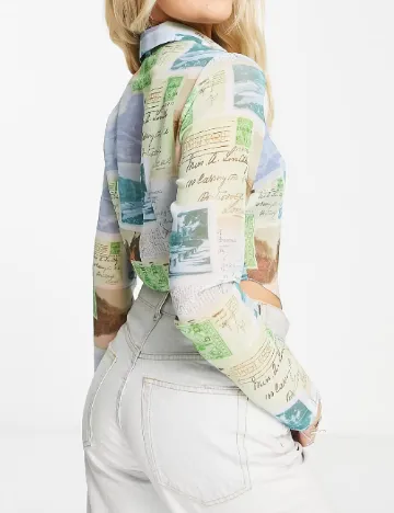 Camasa ASOS, mix culori