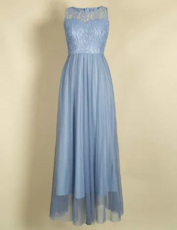 Rochie lunga Ticosa, albastru