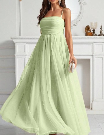 Rochie lunga SHEIN, verde