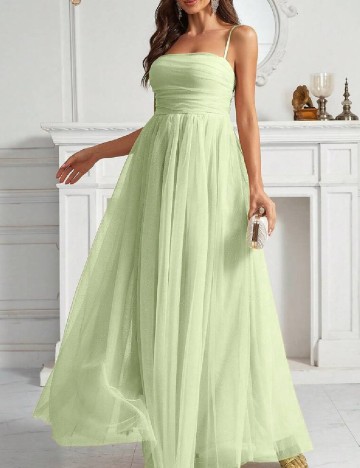 Rochie lunga SHEIN, verde
