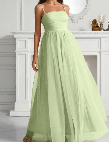 Rochie lunga SHEIN, verde