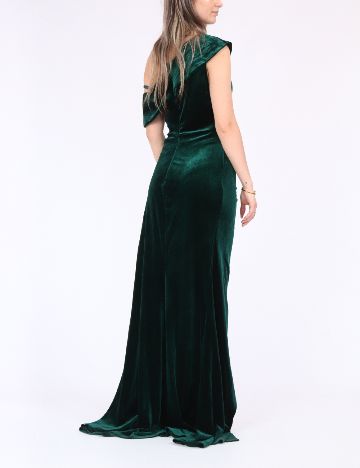 Rochie lunga Faeriesty, verde
