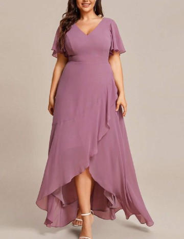 Rochie lunga Ever-Pretty Plus Size, roz