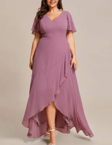 Rochie lunga Ever-Pretty Plus Size, roz
