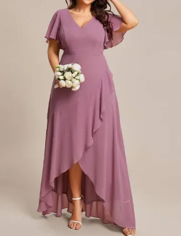 Rochie lunga Ever-Pretty Plus Size, roz