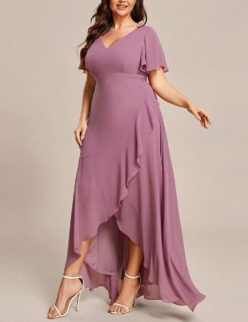 Rochie lunga Ever-Pretty Plus Size, roz