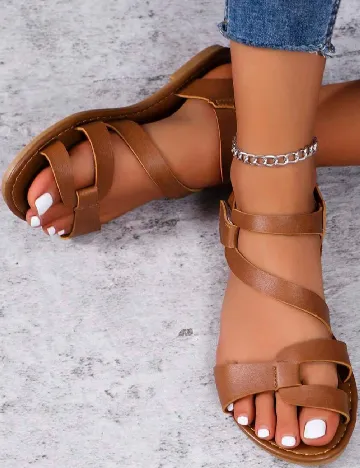Sandale SHEIN, maro