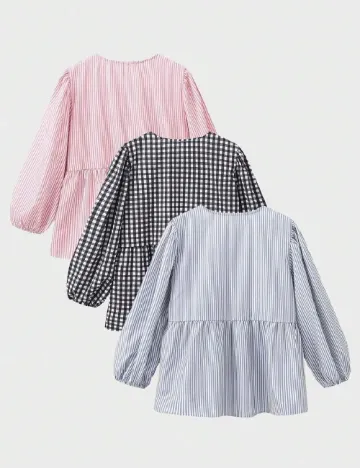 Set camasi 3 bucati SHEIN, mix culori