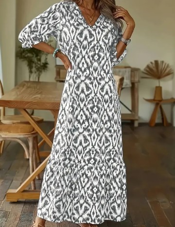 Rochie lunga SHEIN, gri