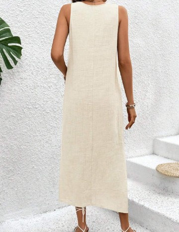 Rochie medie SHEIN, crem