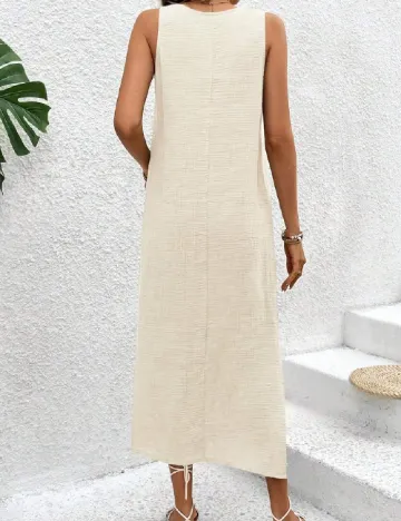 Rochie medie SHEIN, crem