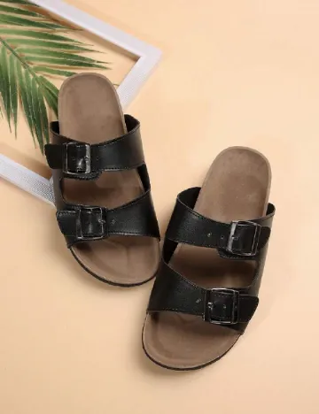 Slapi SHEIN, negru