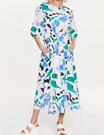 Rochie medie s.Oliver, mix culori