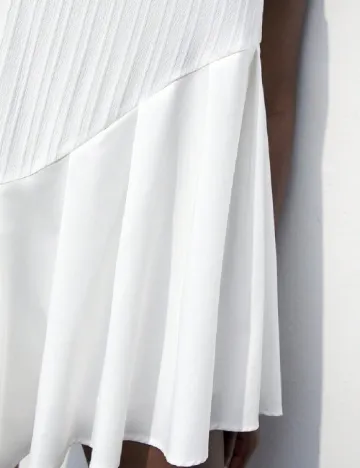 Rochie scurta SHEIN, alb
