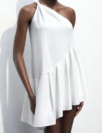 Rochie scurta SHEIN, alb