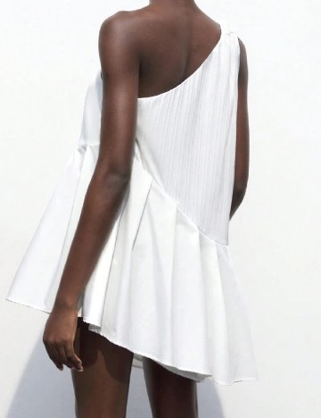 Rochie scurta SHEIN, alb