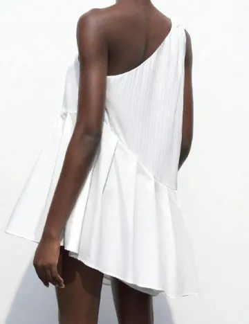 Rochie scurta SHEIN, alb