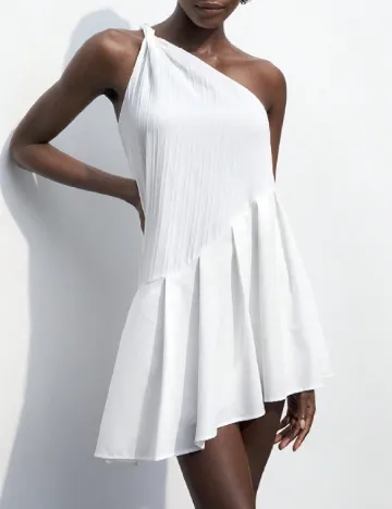 Rochie scurta SHEIN, alb