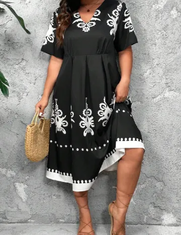 Rochie medie SHEIN, negru
