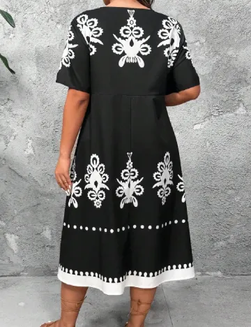 Rochie medie SHEIN, negru