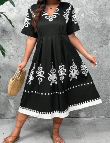 Rochie medie SHEIN, negru
