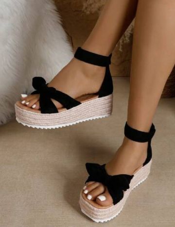 Sandale SHEIN, negru