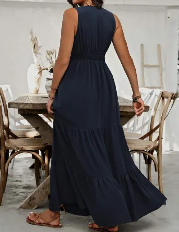 Rochie lunga SHEIN CURVE, albastru