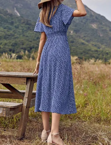 Rochie medie SHEIN, albastru