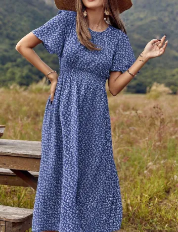 Rochie medie SHEIN, albastru